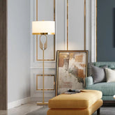 Metal Tubular Floor Lamp